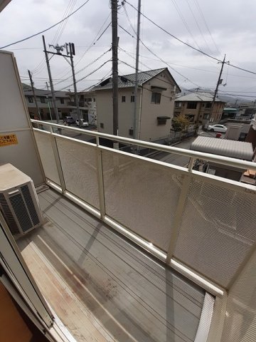 バルコニー　広々としたバルコニーです
