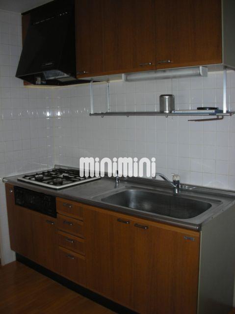 キッチン　コンロ付きのキッチンですよ