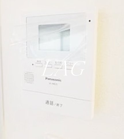 セキュリティ　モニター付きインターホンです。