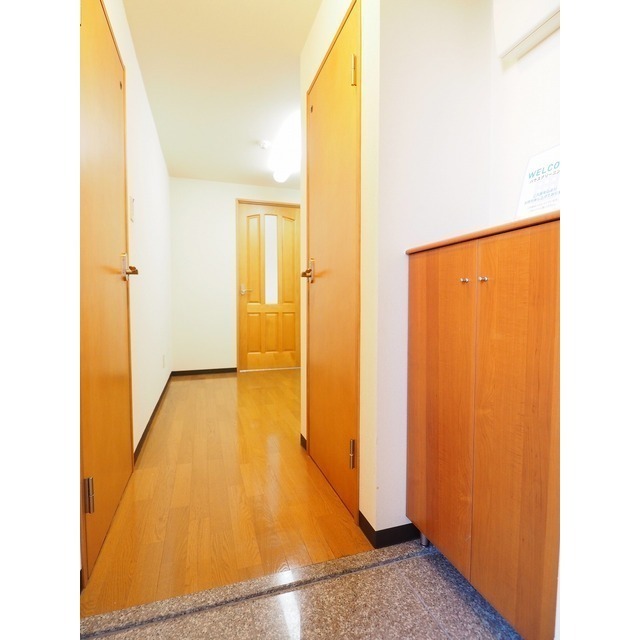 玄関　※室内写真は別号室のものです。