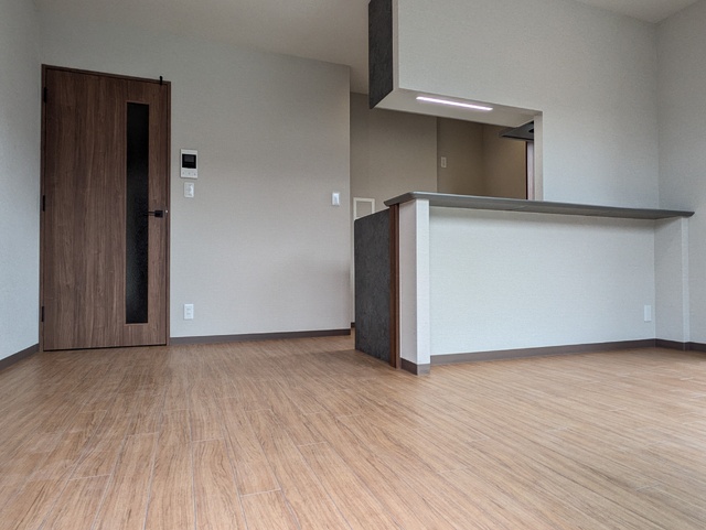 居室・リビング　◇１０．３帖のＬＤＫスペース◇建築中◇