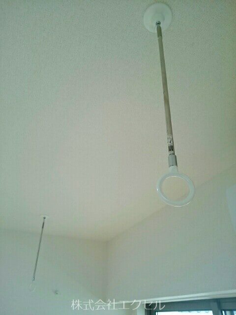 その他部屋・スペース　室内物干しできます