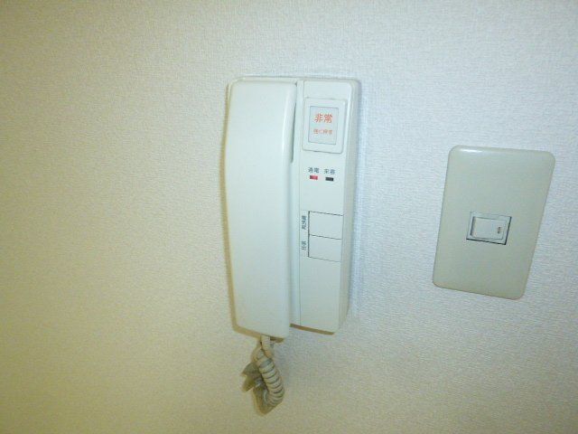 セキュリティ　インターフォン付きです。