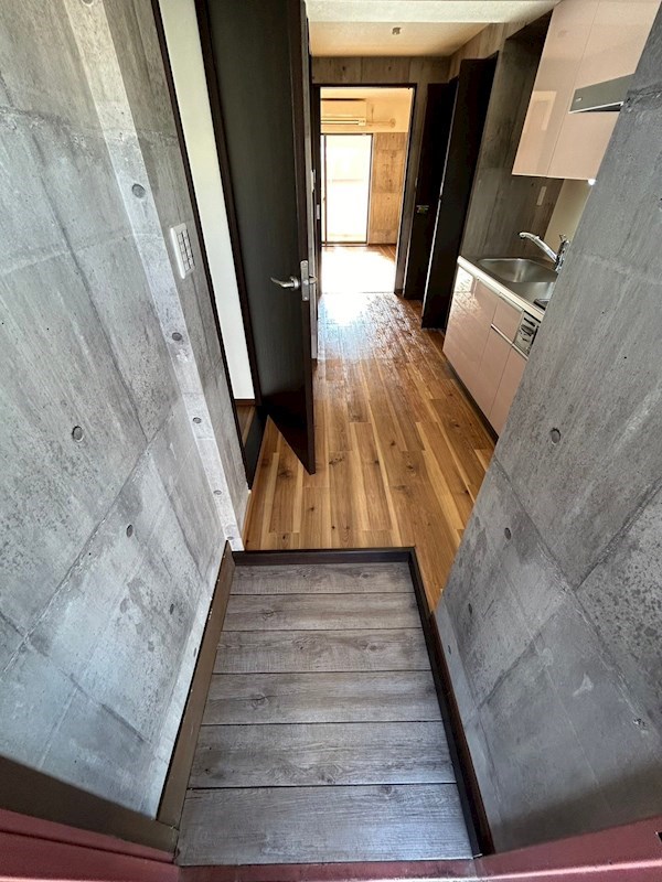 玄関　ゆったりとした玄関です