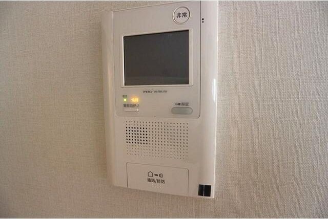 セキュリティ　モニター付きインターホンです
