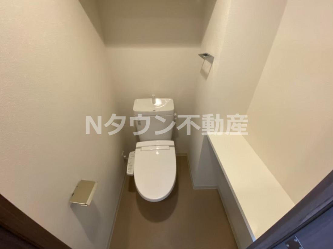トイレ　清潔感のあるトイレです