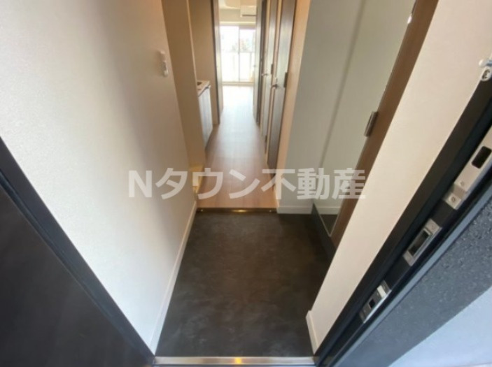 玄関　ゆったりとした玄関です