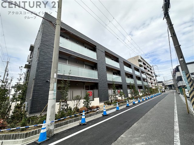 建物外観　オートロック付きで外部からの出入りがなく安心です