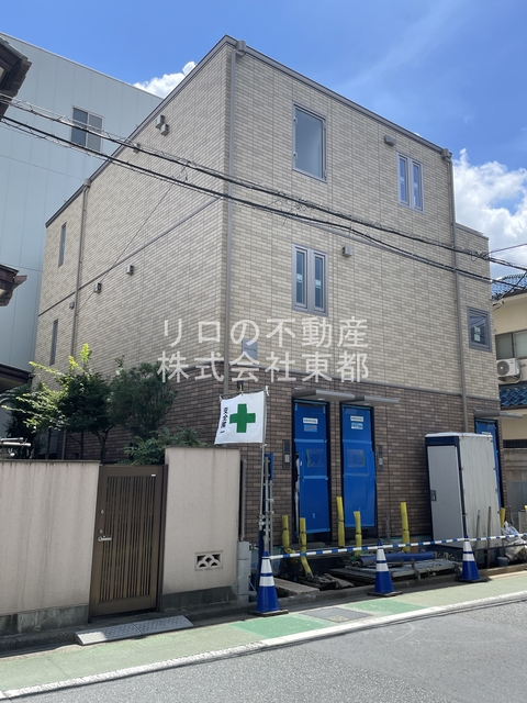 建物外観　建築中のため実際の建物と設備等が変更になる場合がございます。