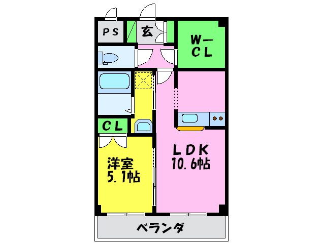 Ever Greenの間取り写真