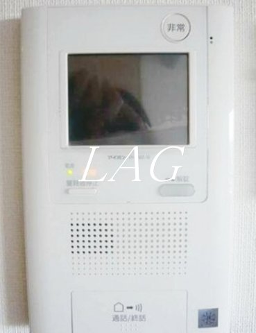 セキュリティ　モニター付きインターホンです。