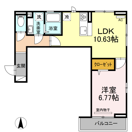 ホライゾンIIの間取り