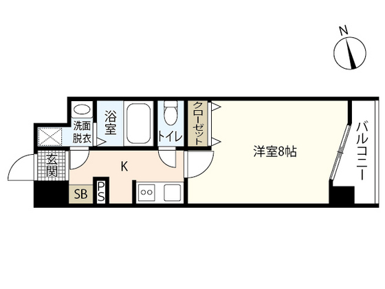 レジスタ大塚西の間取り