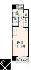 名古屋市千種区千種のマンションの間取り