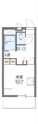 レオパレスプレンティ鳳の間取り