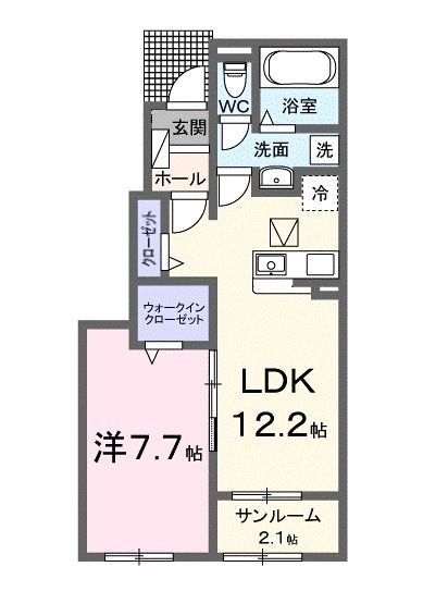 アルカイックＡの間取り