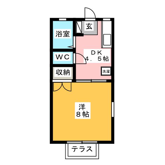 ユーハイツの間取り