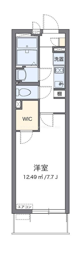 海老名市社家のマンションの間取り