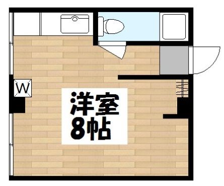 府中市美好町のマンションの間取り