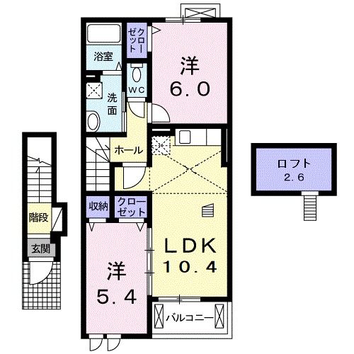 ＶＩＣＴＲＩＡの間取り