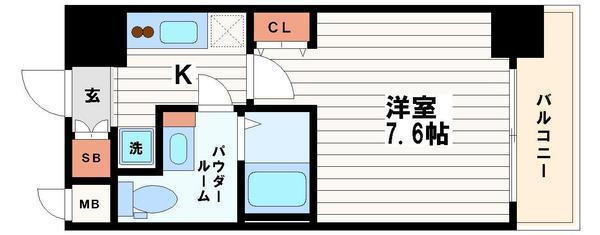 エスライズ東本町の間取り