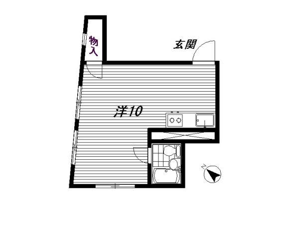 豊島区上池袋のマンションの間取り