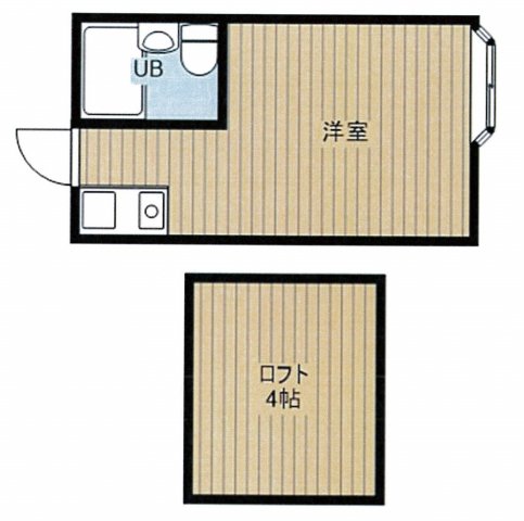 【ベルハイツ長瀬A棟の間取り】