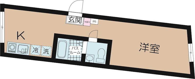 REMU千川の間取り