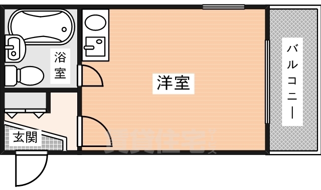 生駒郡斑鳩町興留のマンションの間取り