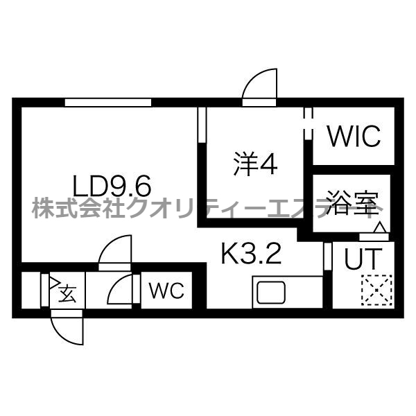 北斗エンブレム札幌の間取り