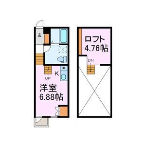 フルラージュ(Fleurage)の間取り