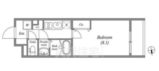 （仮称）STANDZ衣笠街道町の間取り