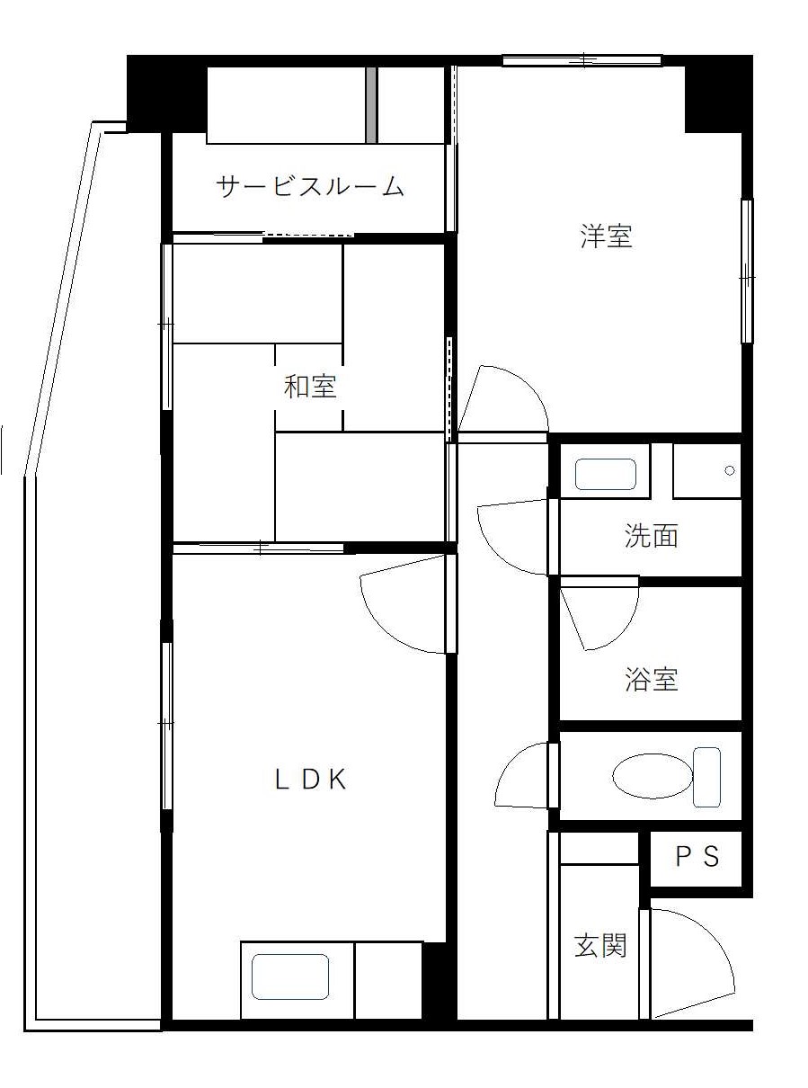 メゾン野菊の間取り