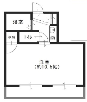 バリーズ吹田の間取り