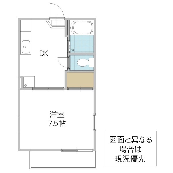 ドミール牛久の間取り