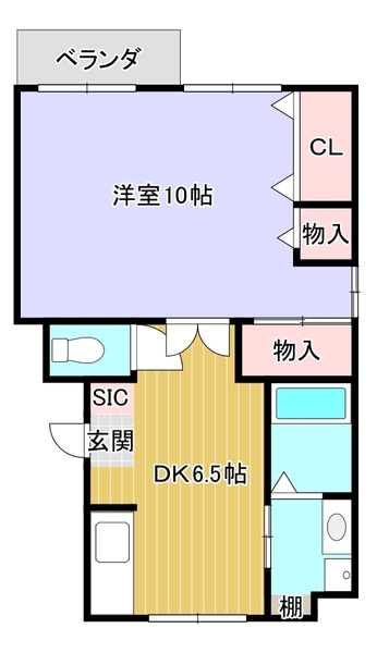 甲西グリーンハイツの間取り