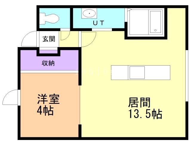 花々館の間取り