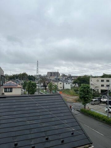 【町田市矢部町のアパートの眺望】