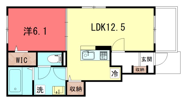 シモン宝ヶ池の間取り