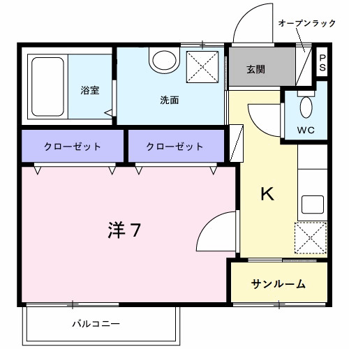 リベラの間取り