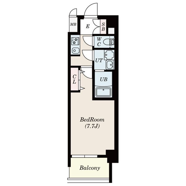 S-RESIDENCE庄内通Northの間取り