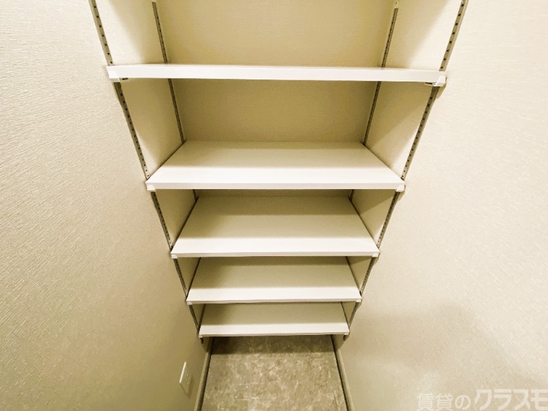 収納　大きめのシューズインクローゼット！