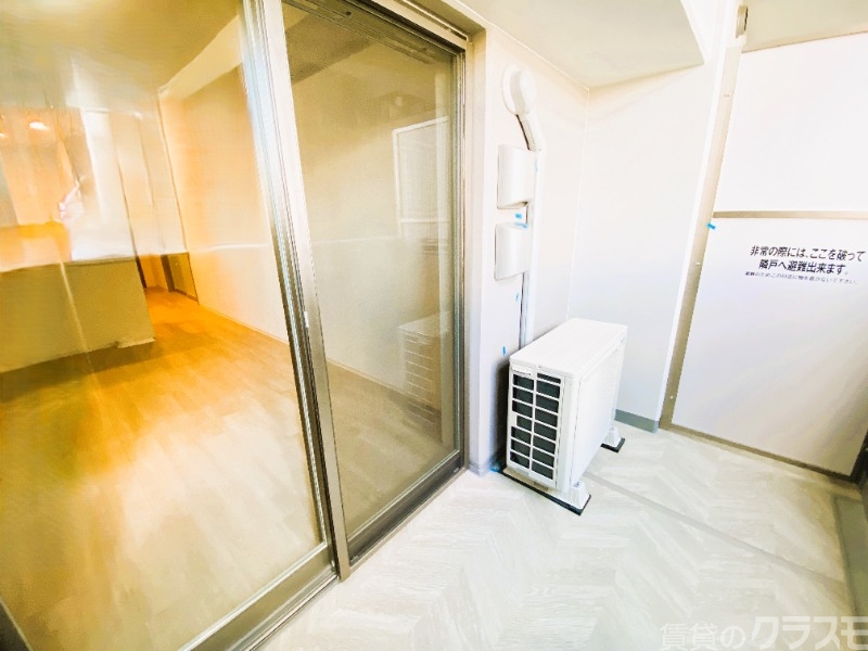 バルコニー　広々バルコニー♪