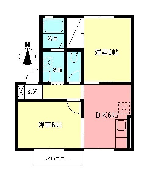 アベニュー西湘の間取り