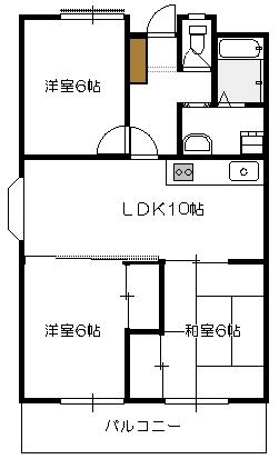 【パールハイツＳＵＭＩＤＡの間取り】