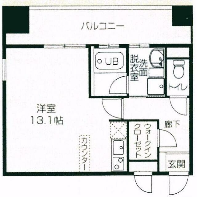 オパールマンションの間取り