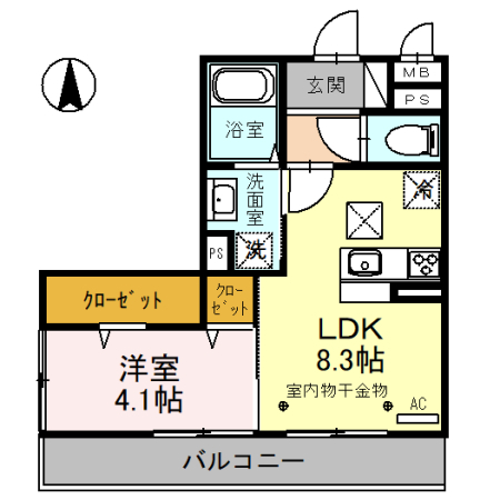 ロンサールIIの間取り