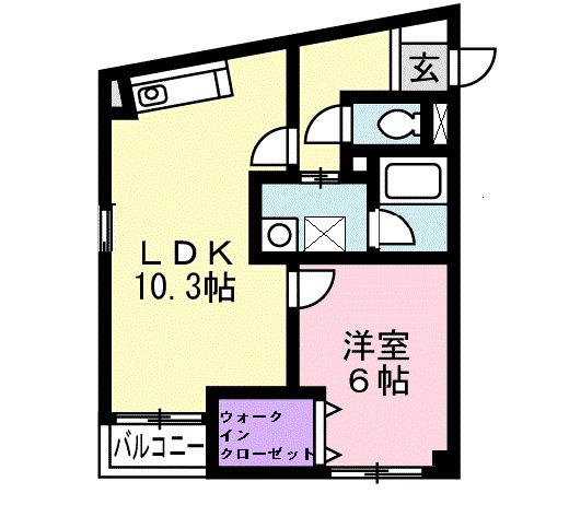 カーサ　セレノの間取り