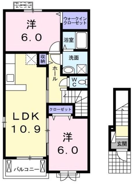 グランプラトVの間取り