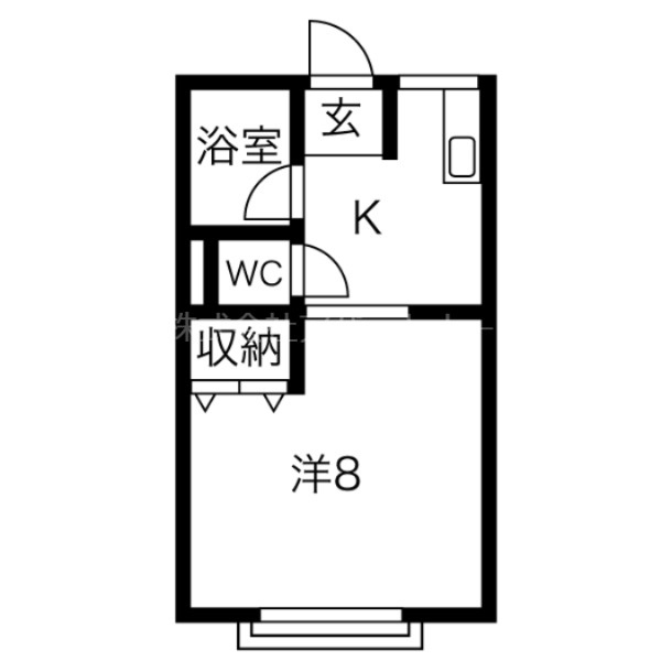 エステマール9の間取り